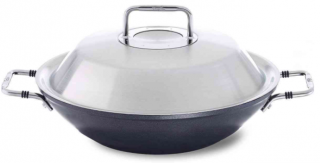 Fissler Adamant Kapaklı Wok Tencere 30 cm