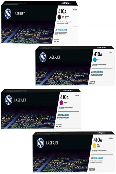 HP 410A Toner (Siyah / Sarı / Mavi / Kırmızı)