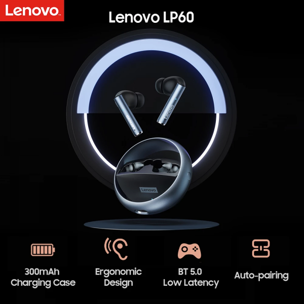 Lenovo LP60 Tam Kablosuz Kulaklık