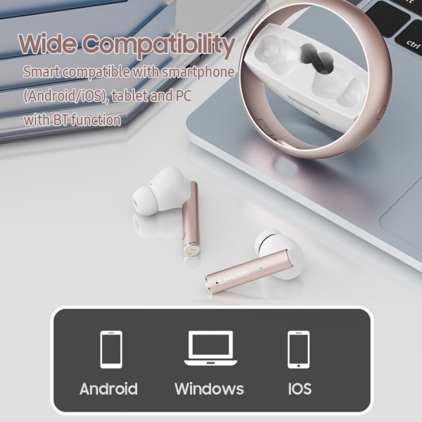 Lenovo LP60 Tam Kablosuz Kulaklık