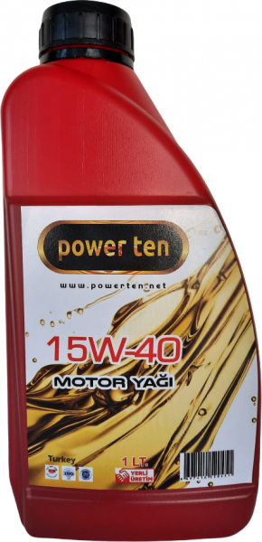 Powerten 15W-40 Motor Yağı (0.9 litre)