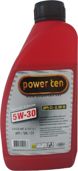 Powerten 5W-30 DPF Motor Yağı (0.9 litre)