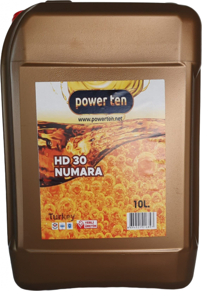 Powerten HD 30 Motor Yağı (10 litre)