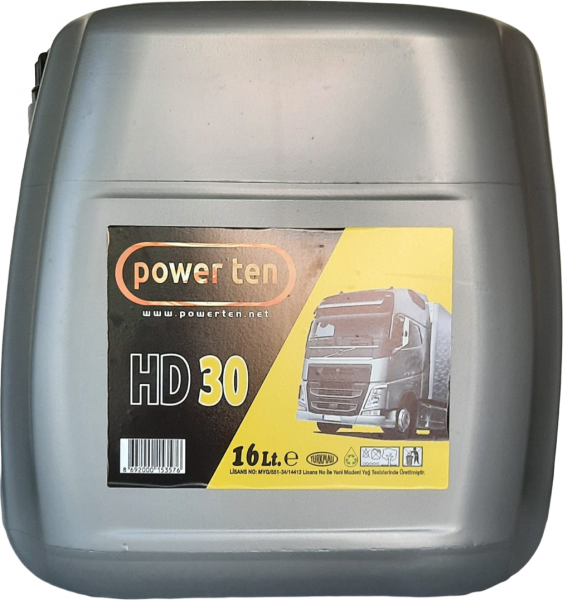 Powerten HD 30 Motor Yağı (16 litre)