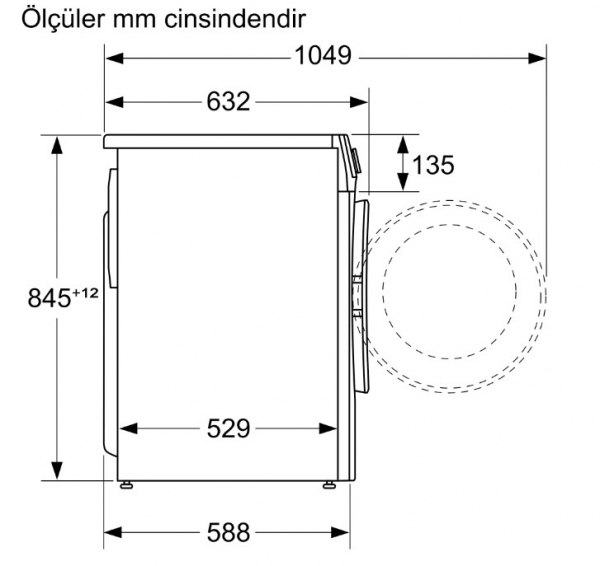Bosch WGA244A0TR Çamaşır Makinesi