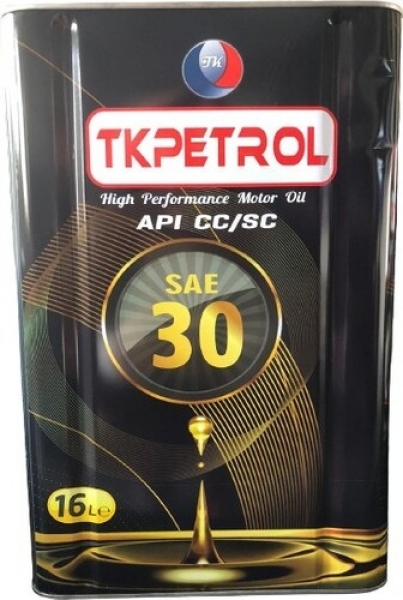 TK Petrol SAE 30 Motor Yağı (16 litre)