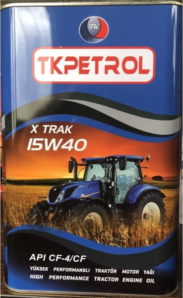 TK Petrol X Trak 15W-40 Motor Yağı (9 litre)