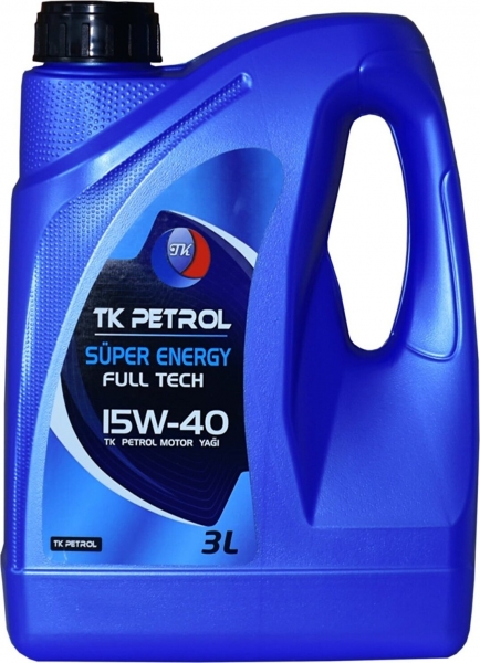 TK Petrol Super Energy 15W-40 Motor Yağı (3 litre)