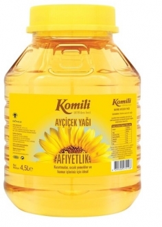 Komili Ayçiçek Yağı Kavanoz Pet 4.5 lt
