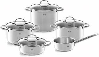 Fissler San Francisco 9 Parça Çelik Tencere Seti