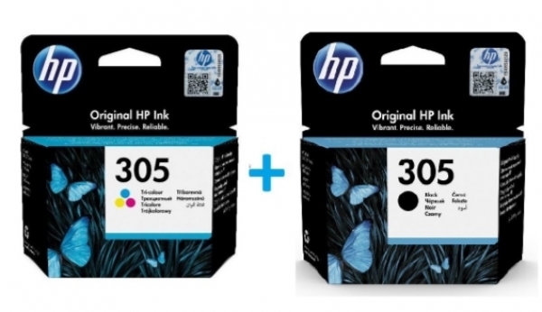 HP 305 Kartuş (Siyah / Renkli)
