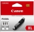 Canon CLI-551XL GY Toner