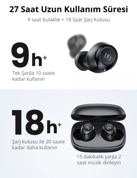 Ugreen HiTune TWS Tam Kablosuz Kulaklık