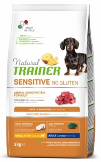 Natural Trainer Mini Sensitive Kuzulu Yetişkin 2 kg Köpek Maması