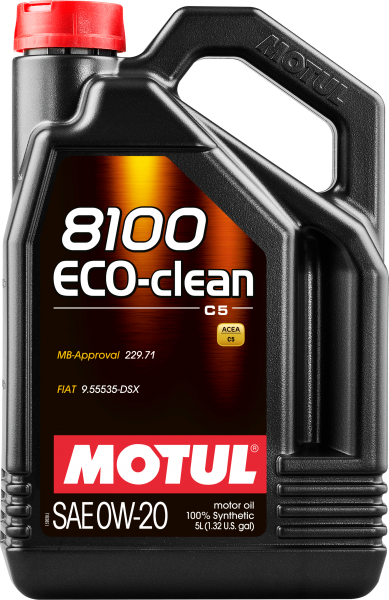Motul 8100 Eco-clean 0W-20 Motor Yağı (5 litre)