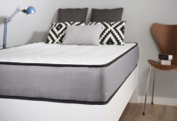 Heyner Space Grey 50x100 cm Yaylı Yatak (50x100 cm)