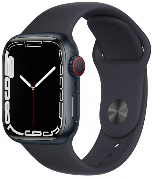 Apple Watch Series 7 Cellular 41mm Alüminyum Kasa ve Spor Kordon Akıllı Saat