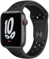 Apple Watch Nike SE Cellular (44mm) Uzay Grisi Alüminyum Kasa ve Nike Spor Kordon resim