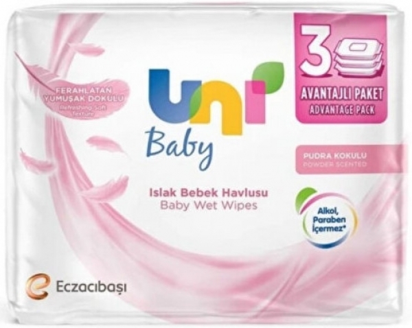 Uni Baby Pudra Kokulu Islak Mendil