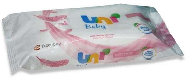 Uni Baby Pudra Kokulu Islak Mendil