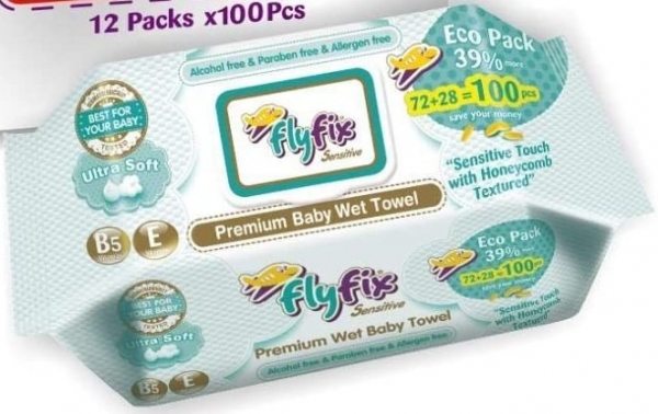 Flyfix Sensitive Islak Mendil