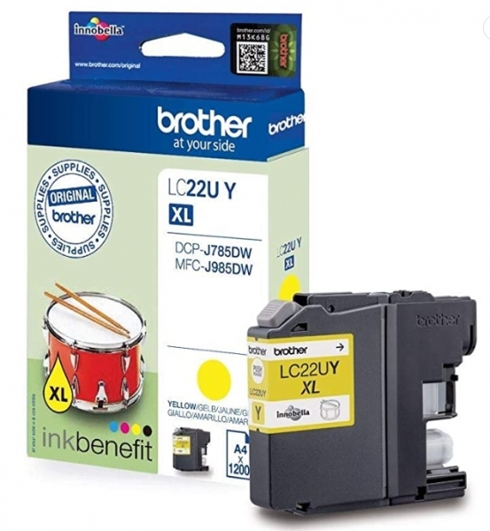 Brother LC22UXL-Y Kartuş