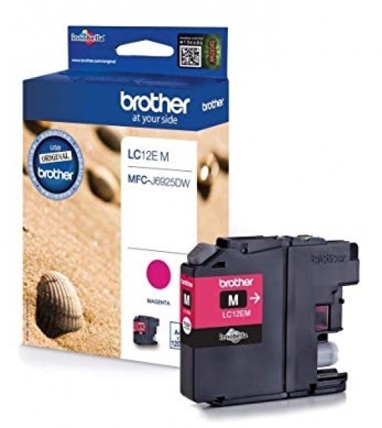 Brother LC12E-M Kartuş (Kırmızı)