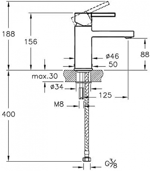 Artema Step A41944 Lavabo Bataryası