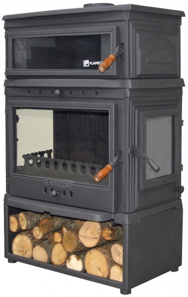 Flame Stove Lüx Dik YK Style Şömine Soba