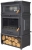 Flame Stove Retro Dik Style Şömine Soba