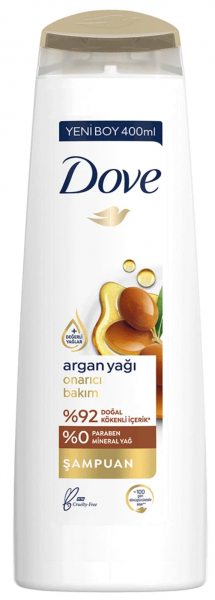 Dove Argan Yağı Onarıcı Bakım 400 ml Şampuan