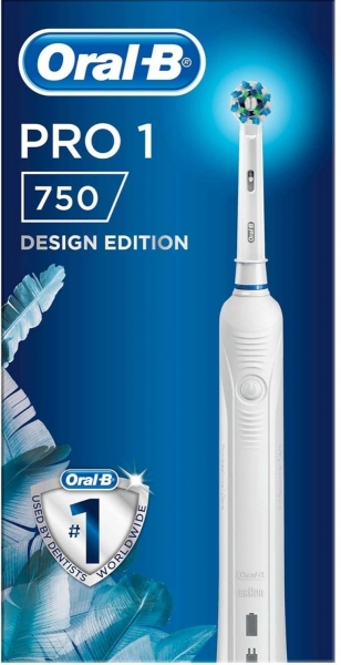 Oral-B Pro1-750 Beyaz Şarjlı Diş Fırçası
