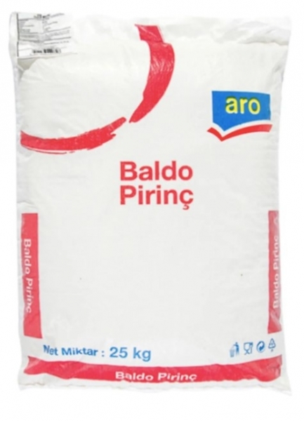 Aro Baldo Pirinç 25 kg