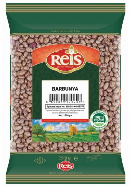 Reis Barbunya Fasülye 2.5 kg
