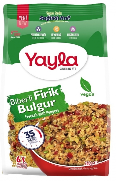 Yayla Gurme Fit Biberli Firik Bulgur 360 gr