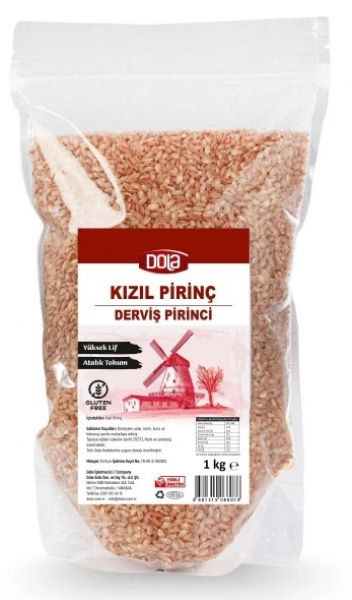 Dola Ata Tohum Derviş Pirinci Kızıl Pirinç 1 kg