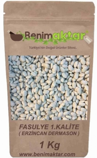 BenimAktar Erzincan Dermason 8.5 mm Fasulye 1 kg