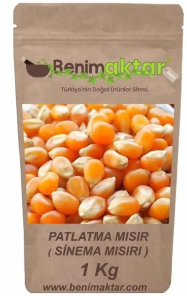 BenimAktar Patlatmalık Cin Mısır 1 kg