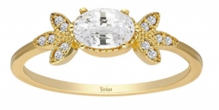 Sirius 0817R0312 0.05 Karat Pırlanta Yüzük
