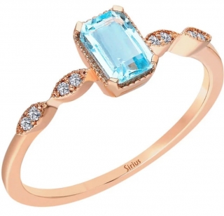 Sirius 0817R0317 0.04 Karat Pırlanta Yüzük
