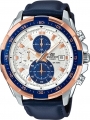 Casio Edifice EFR-539L-7CVUDF Gri / Bronz / Lacivert Kol Saati