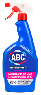 ABC Mutfak ve Banyo Bahar Kokulu Sprey 750 ml