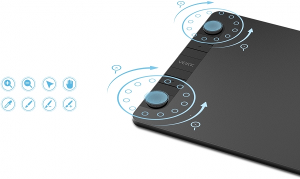 Veikk Creator VK1060 Pro Grafik Tablet