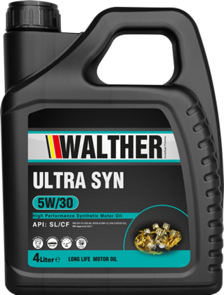 Walther Ultra SYN 5W-30 SL/CF Motor Yağı (4 litre)