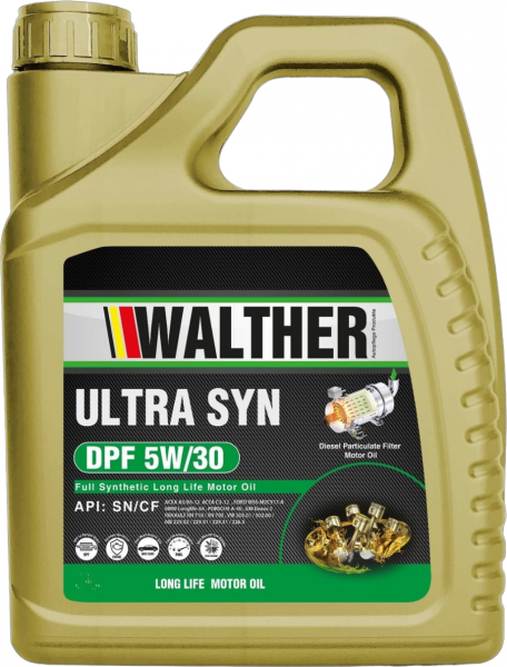 Walther Ultra SYN DPF 5W-30 SN/CF Motor Yağı (5 litre)