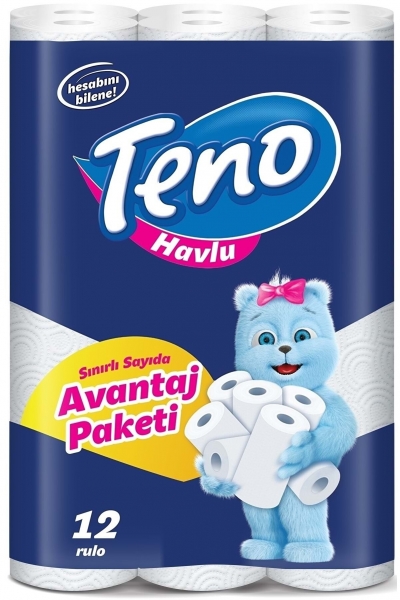 Teno Avantaj Paketi Kağıt Havlu 12 Rulo