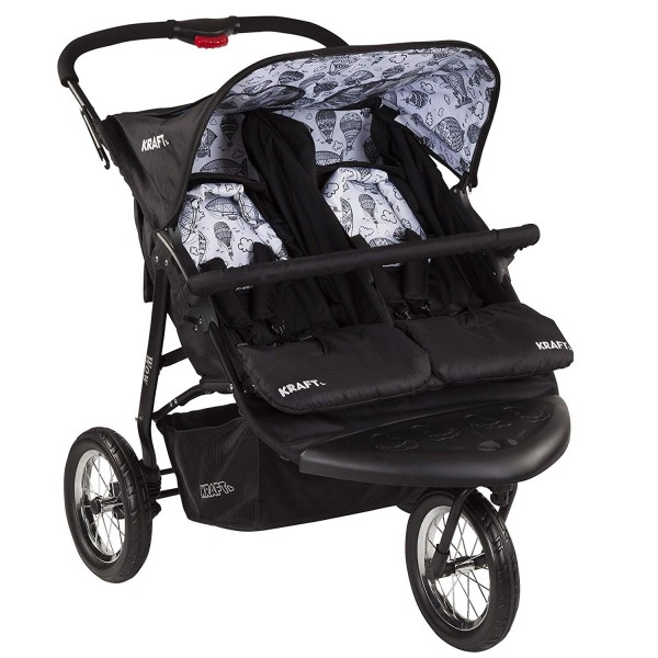 Kraft Wow İkiz Jogger Bebek Arabası