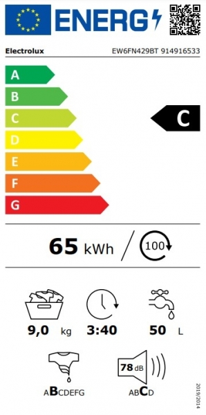 Electrolux EW6FN429BT Çamaşır Makinesi