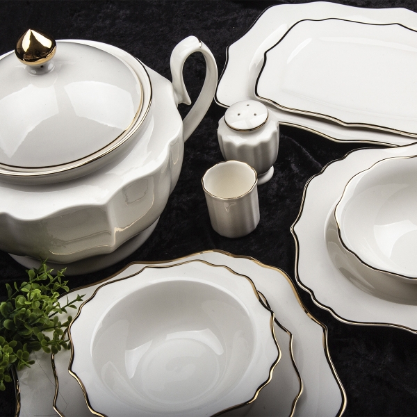 Aryıldız Plus AR34000 60 Parça Yemek Takımı