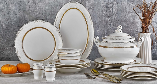 Aryıldız Beylerbeyi AR60027 60 Parça Yemek Takımı